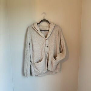 Sonoma Gray Button Up Sweater Size XL